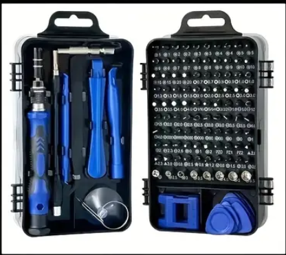 [115-in-1 Screwdriver Set] 115-in-1 Upgraded Screwdriver Set with Strong Magnetic and High Hardness | Multifunctional Disassembly Tool Set for Mobile Phones, Tablets, and Small Appliances