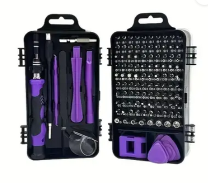 [115-in-1 Screwdriver Set] 115-in-1 Upgraded Screwdriver Set with Strong Magnetic and High Hardness | Multifunctional Disassembly Tool Set for Mobile Phones, Tablets, and Small Appliances