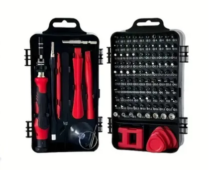 [115-in-1 Screwdriver Set] 115-in-1 Upgraded Screwdriver Set with Strong Magnetic and High Hardness | Multifunctional Disassembly Tool Set for Mobile Phones, Tablets, and Small Appliances