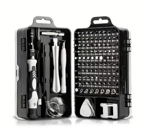 [115-in-1 Screwdriver Set] 115-in-1 Upgraded Screwdriver Set with Strong Magnetic and High Hardness | Multifunctional Disassembly Tool Set for Mobile Phones, Tablets, and Small Appliances