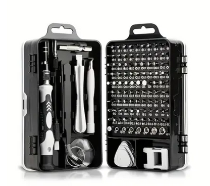 [115-in-1 Screwdriver Set] 115-in-1 Upgraded Screwdriver Set with Strong Magnetic and High Hardness | Multifunctional Disassembly Tool Set for Mobile Phones, Tablets, and Small Appliances